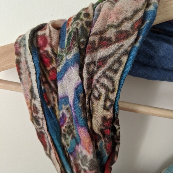 Super Soft Wool/Silk/Cashmere Scarf - Picture 2 of 5